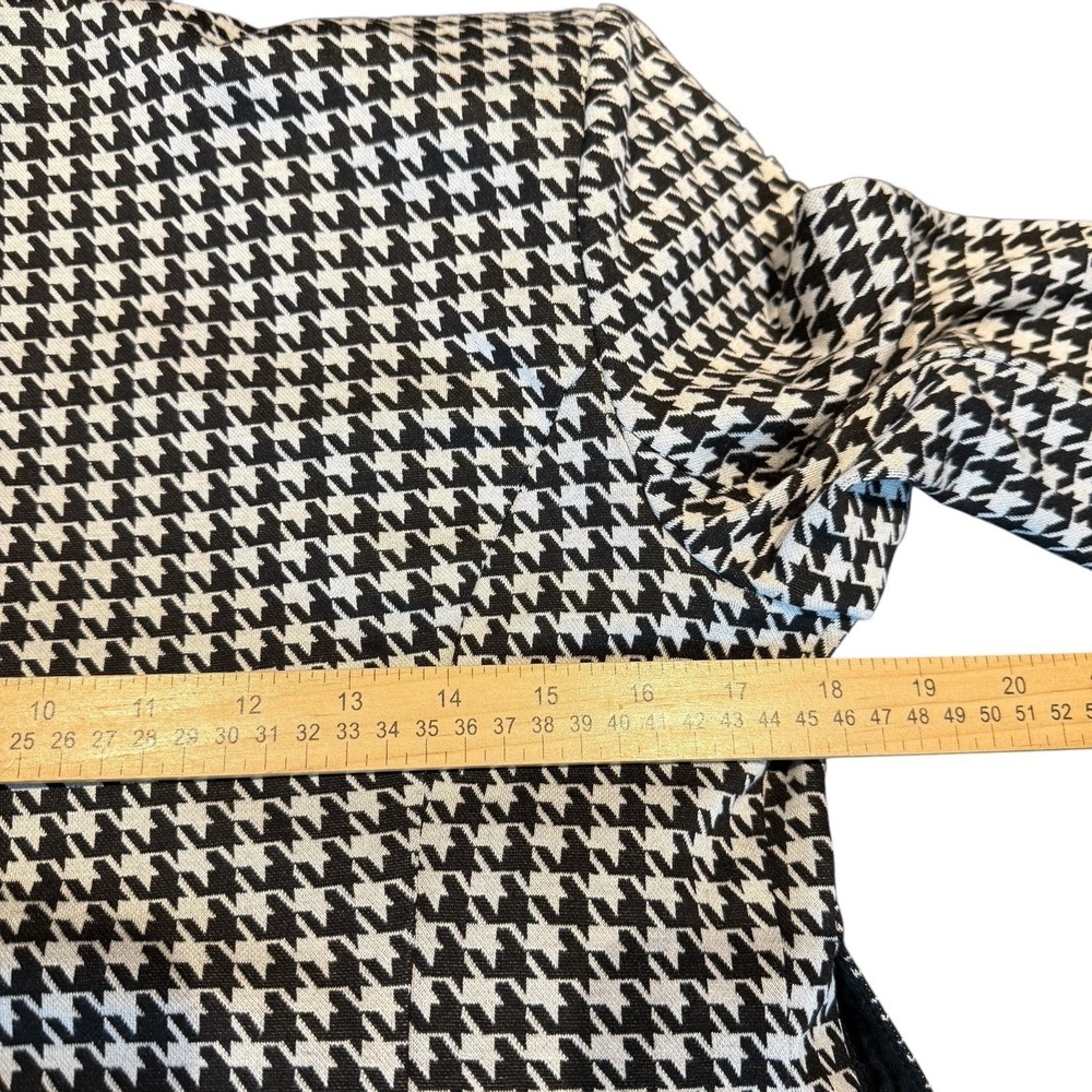 CAbi Dream Girls Houndstooth Jacket 3904 Womens Size Small Black White NWT - Picture 11 of 12